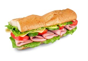 6 Inch Fresh made Sub Sandwich